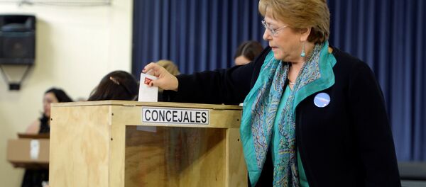 Elecciones municipales en Chile Elecciones municipales en Chile - Sputnik Mundo