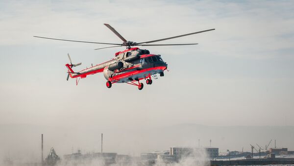 Mi-8AMTSh-VA, uno de los helicópteros producidos por la planta - Sputnik Mundo