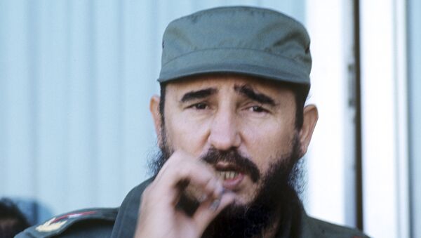 Fidel Castro, líder histórico de la Revolución cubana (archivo) - Sputnik Mundo