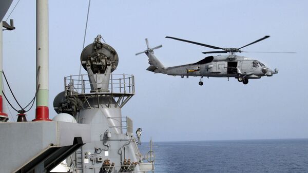 Helicóptero estadounidense SH-60 Seahawk - Sputnik Mundo