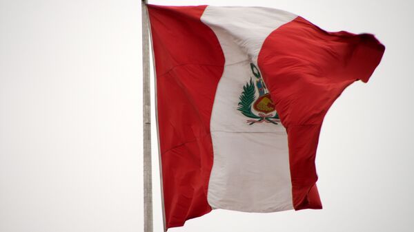 La bandera de Perú (archivo) - Sputnik Mundo