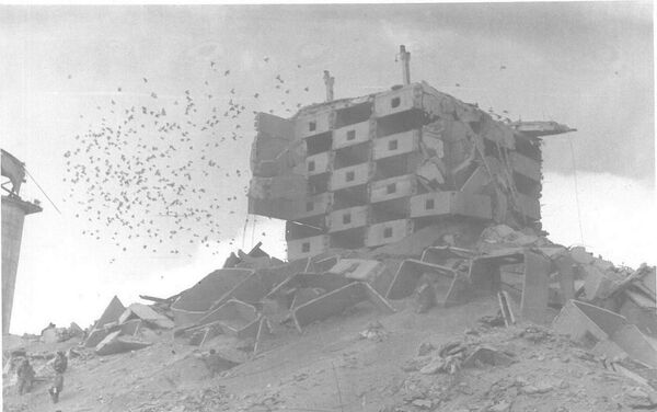 Consecuencias del terremoto en Spitak (Archivo) - Sputnik Mundo