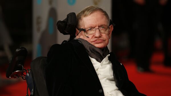 Stephen Hawking, científico británico (archivo) - Sputnik Mundo