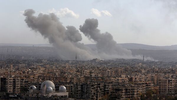 La situación en Alepo, Siria (archivo) - Sputnik Mundo