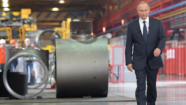 Рабочая поездка президента РФ В. Путина в Челябинскую область - Sputnik Mundo