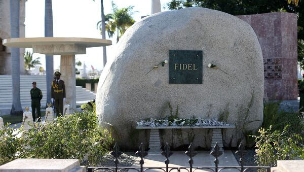 La tumba de Fidel Castro - Sputnik Mundo