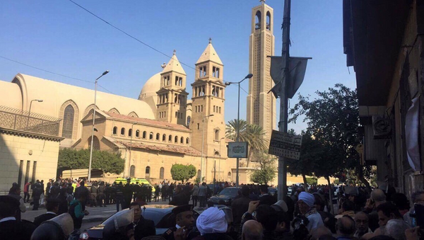Iglesia copta en El Cairo (archivo) - Sputnik Mundo
