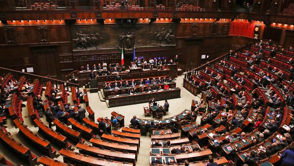 La Cámara de Diputados de Italia da luz verde al Gobierno de Gentiloni - Sputnik Mundo