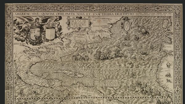 Mapa de las Américas del 1562 - Sputnik Mundo