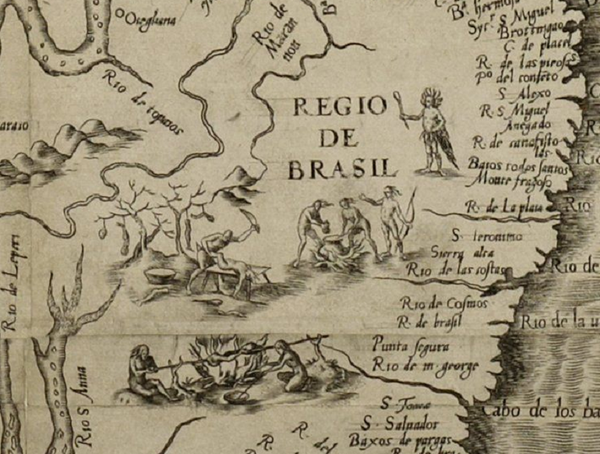 Mapa de las Américas del 1562 Mapa de las Américas del 1562 - Sputnik Mundo