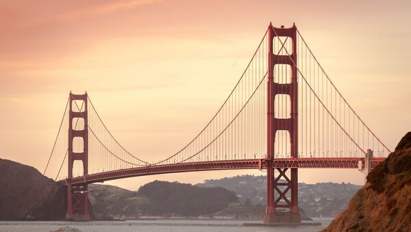 Puente Golden Gate en California, EEUU (archivo) - Sputnik Mundo