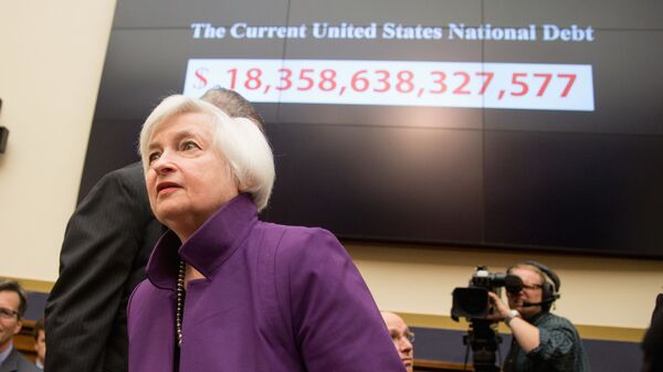 La Secretaria del Tesoro de EEUU, Janet Yellen - Sputnik Mundo