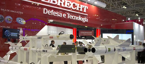 Logo de la empresa Odebrecht Logo de la empresa Odebrecht - Sputnik Mundo