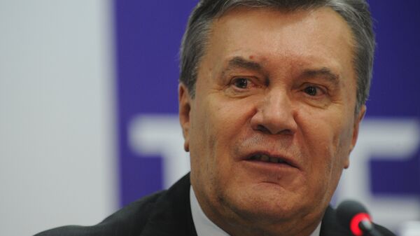 Пресс-конференция экс-президента Украины В. Януковича в Ростове-на-Дону - Sputnik Mundo