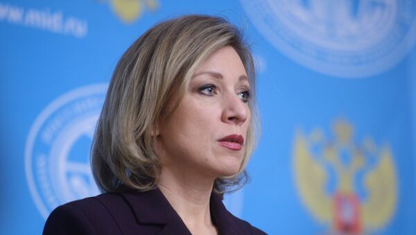 María Zajárova, portavoz del ministerio de Asuntos Exteriores de Rusia - Sputnik Mundo