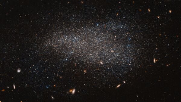 Una de las galaxias del universo (imagen referencial) - Sputnik Mundo