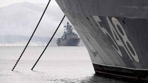 El destructor antisubmarino Almirante Tributs - Sputnik Mundo