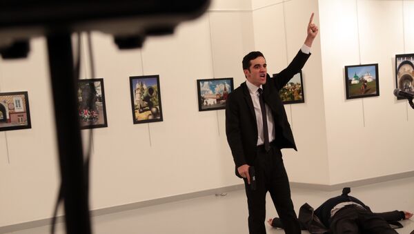 El asesinato del embajador ruso en Turquía - Sputnik Mundo