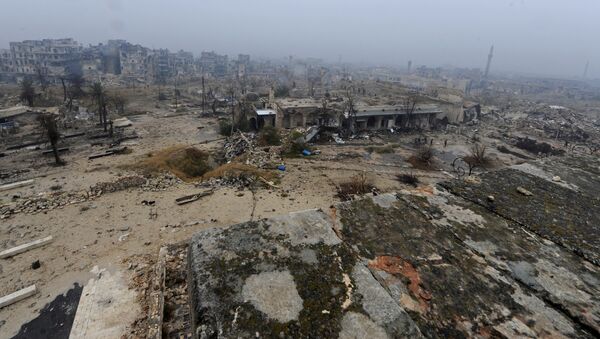 Alepo, una ciudad en ruinas - Sputnik Mundo