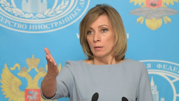 María Zajárova, portavoz de la Cancillería rusa - Sputnik Mundo