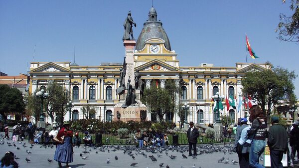 Palacio Nacional de Congreso en La Paz, Bolivia - Sputnik Mundo