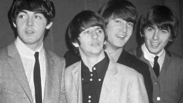 The Beatles, from left, Paul McCartney, Ringo Starr, John Lennon and George Harrison, are shown in this November 1963 photo. - Sputnik Mundo