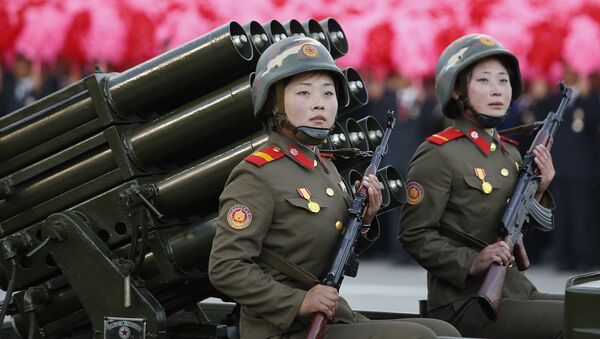 Mujeres soldados de Corea del Norte - Sputnik Mundo