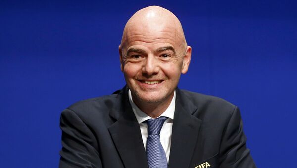 Gianni Infantino, presidente de la FIFA - Sputnik Mundo
