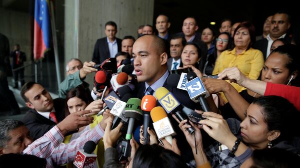 Héctor Rodríguez, el candidato a la gobernación del estado de Miranda por el PSUV - Sputnik Mundo