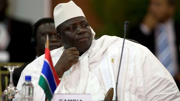 Yahya Jammeh, expresidente de Gambia - Sputnik Mundo
