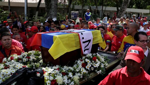 Conmemoración del activista Fabricio Ojeda en Caracas - Sputnik Mundo