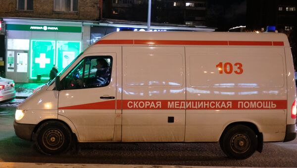 Una ambulancia rusa (imagen referencial) - Sputnik Mundo