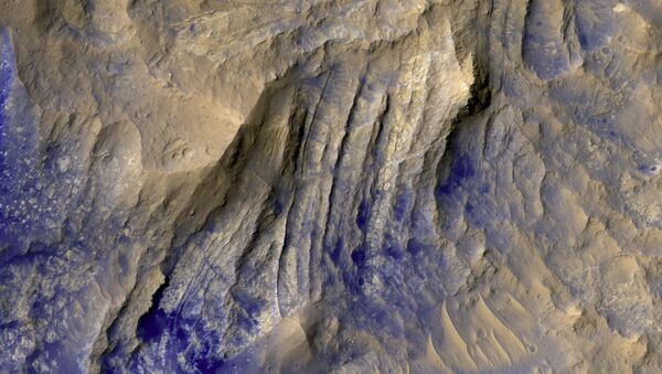 Formación de cráteres en Marte - Sputnik Mundo