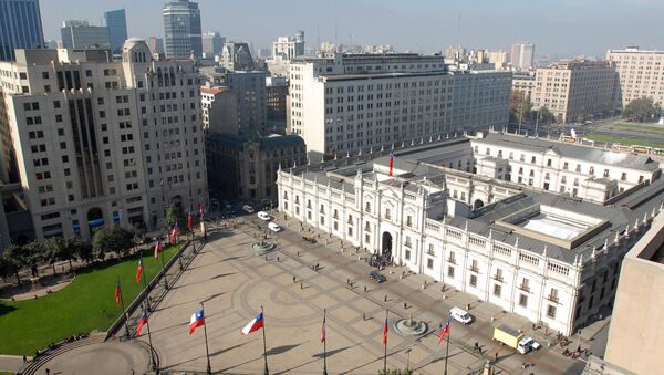 Palacio de la Moneda, en Santiago de Chile - Sputnik Mundo