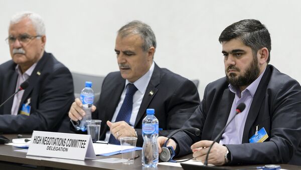 Los representantes de la oposición siria - Sputnik Mundo