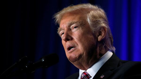 U.S. President Donald Trump speaks at a congressional Republican retreat in Philadelphia - Sputnik Mundo
