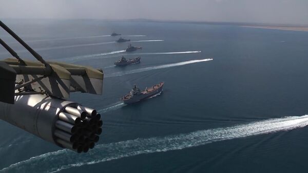Los buques de la Flota rusa en el Mar Negro (imagen referencial) - Sputnik Mundo