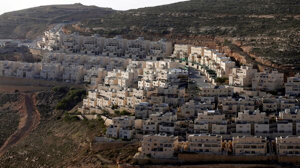 Casas israelíes en territorio palestino ocupado (archivo) - Sputnik Mundo
