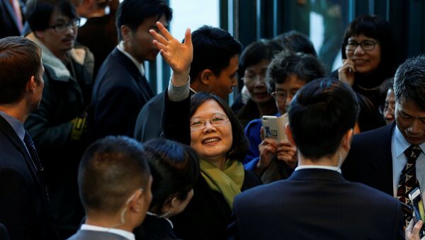La presidenta taiwanesa Tsai Ing-wen - Sputnik Mundo