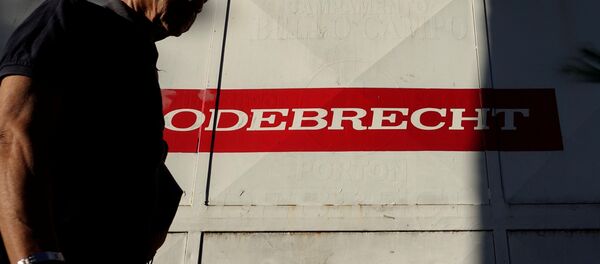 Logo de Odebrecht Logo de Odebrecht - Sputnik Mundo