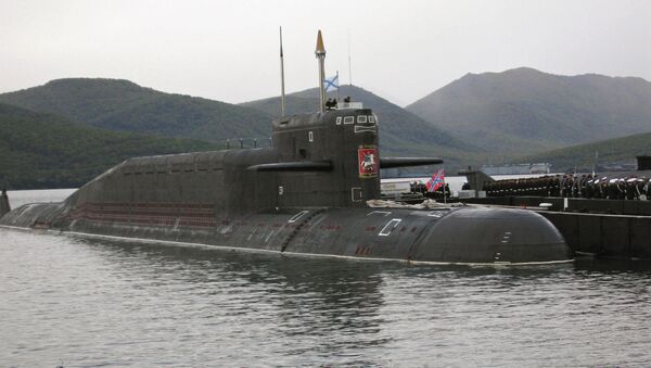 Submarino nuclear estratégico (archivo) - Sputnik Mundo