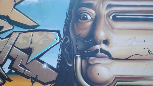 El graffiti de Salvador Dalí - Sputnik Mundo
