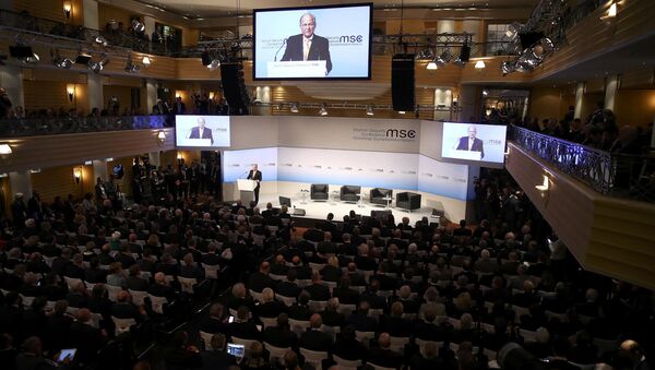 La Conferencia de Seguridad de Múnich se inauguró con un discurso de su presidente, Wolfgang Ischinger. - Sputnik Mundo