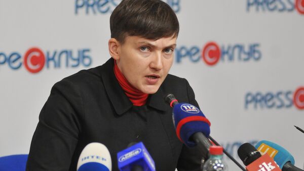 Nadezhda Sávchenko, diputada ucraniana - Sputnik Mundo