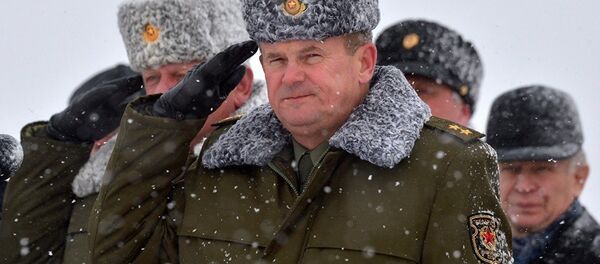 Andréi Ravkov, ministro de Defensa de Bielorrusia Andréi Ravkov, ministro de Defensa de Bielorrusia - Sputnik Mundo