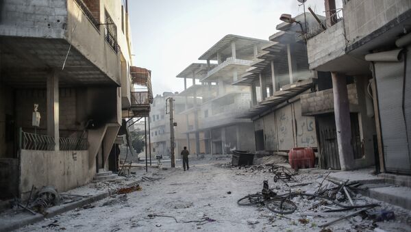 Ситуация в сирийском городе Гута - Sputnik Mundo
