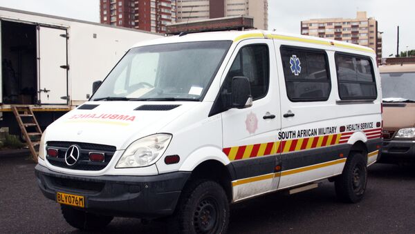 Ambulancia de Sudáfrica - Sputnik Mundo
