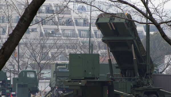 A unit of Patriot Advanced Capability-3 (PAC-3) missiles is seen at the Defense Ministry in Tokyo, Japan, March 6, 2017 - Sputnik Mundo
