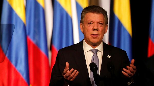 Juan Manuel Santos, expresidente de Colombia (Archivo) - Sputnik Mundo