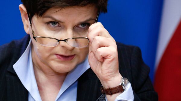 Beata Szydlo, primera ministra de Polonia - Sputnik Mundo